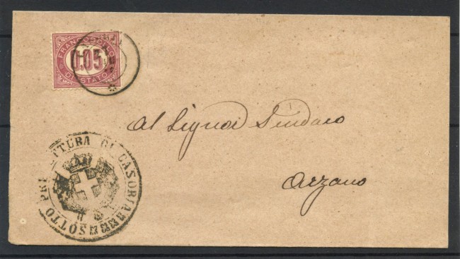   REGNO - LOTTO/43033 - PIEGHEVOLE DA CASORIA PER ARZANO