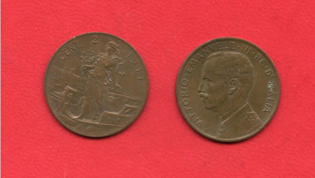 1917 - REGNO - 2 CENT. ITALIA SU PRORA - LOTTO/M32359