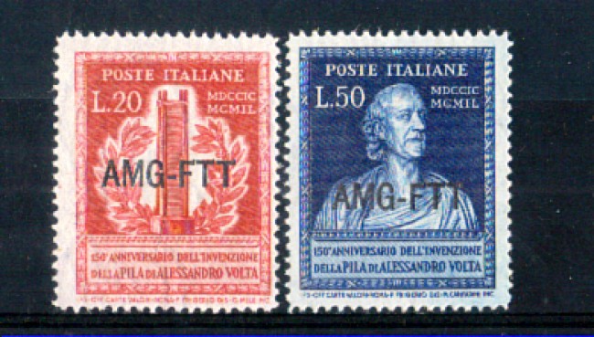 1949 - LOTTO/10233CPL - TRIESTE A - ALESSANDRO VOLTA  LING.