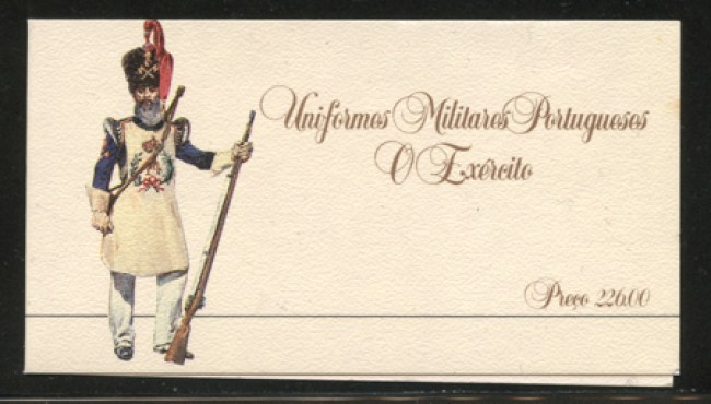 1985 - LOTTO/12860 - PORTOGALLO -  UNIFORMI MILITARI LIBRETTO - NUOVO