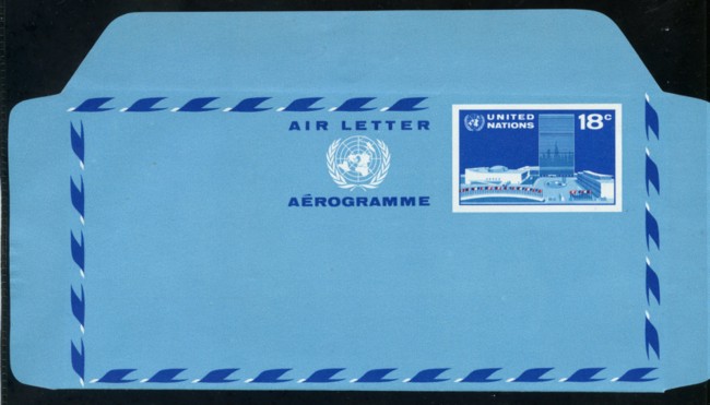 LOTTO/17148 - ONU U.S.A. -  18c. AEROGRAMMA - NUOVO