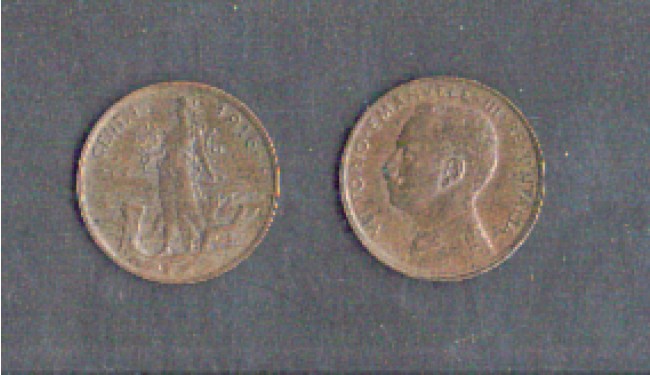 1916 - LOTTO/MITA1916 - REGNO D'ITALIA - 1 CENT. ITALIA SU PRORA