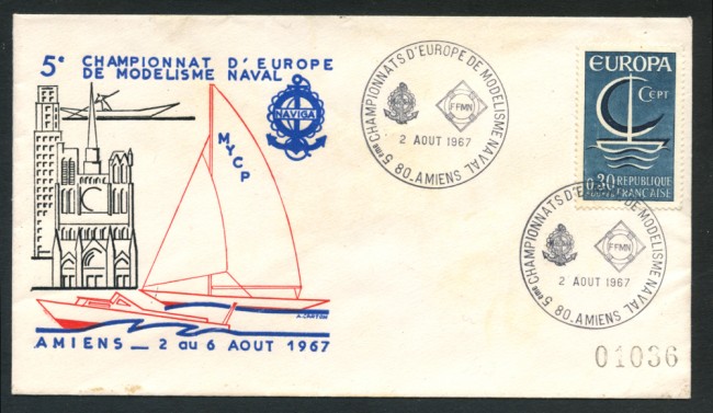 1967 - FRANCIA - LOTTO/20407 - MODELLISMO NAVALE BUSTA