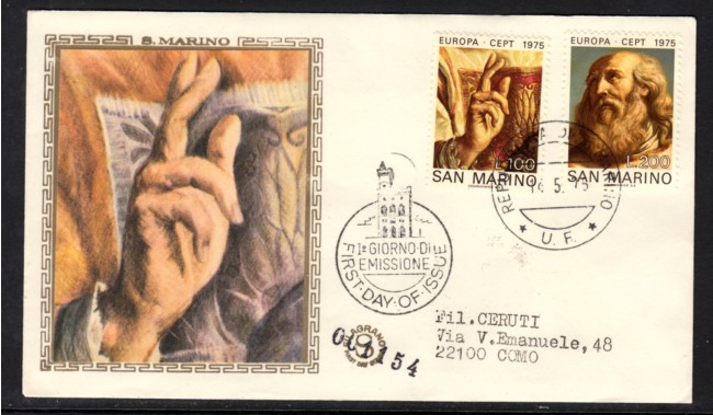1975 - LOTTO/18414 - SAN MARINO - EUROPA  - FDC