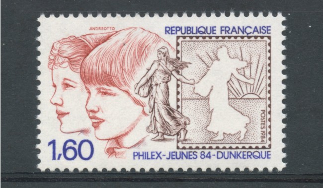 1984 - LOTTO/23174 - FRANCIA - PHILEX-JEUNES - NUOVO