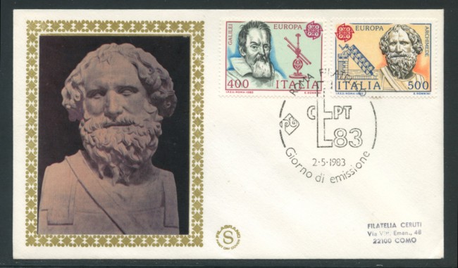 1983 - LOTTO/18446 - REPUBBLICA - EUROPA - FDC