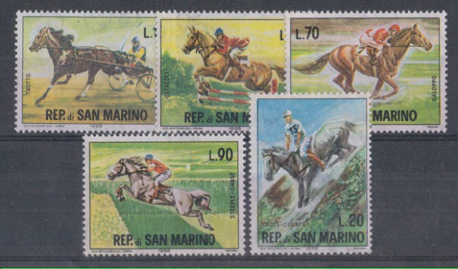 1966 - LOTTO/7901 - SAN MARINO - IPPICA