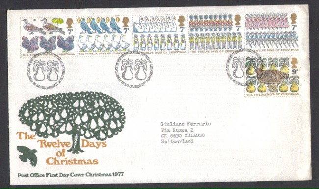 1977 - LBF/4029 - GRAN BRETAGNA - NATALE
