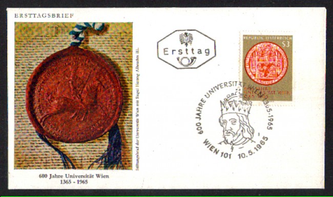 1965 - LBF/4101 - AUSTRIA - UNIVERSITA' DI VIENNA