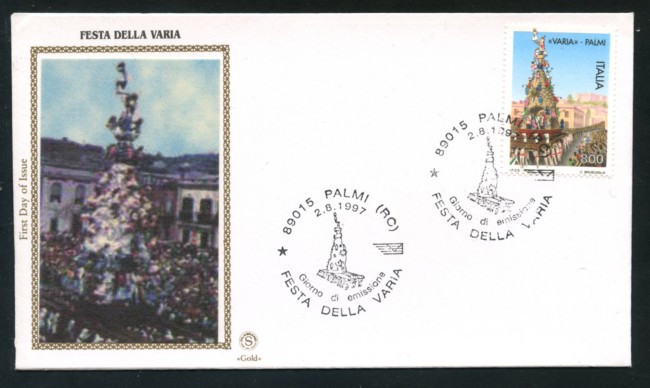 1997 - LOTTO/1817 - REPUBBLICA - FESTA DELLA VARIA - FDC