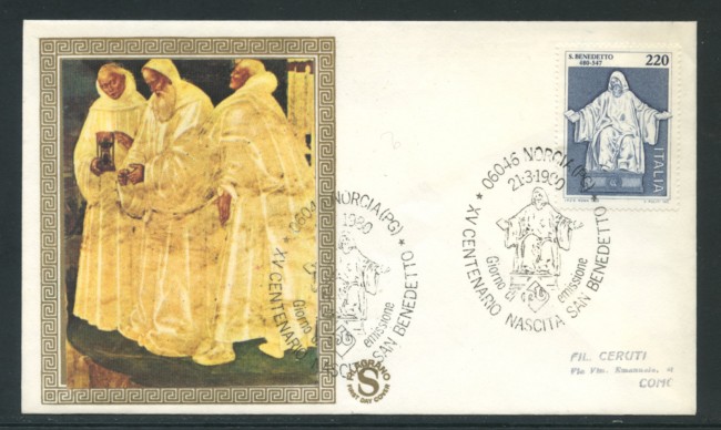 1980 - LOTTO/18509 - REPUBBLICA - SAN BENEDETTO - FDC