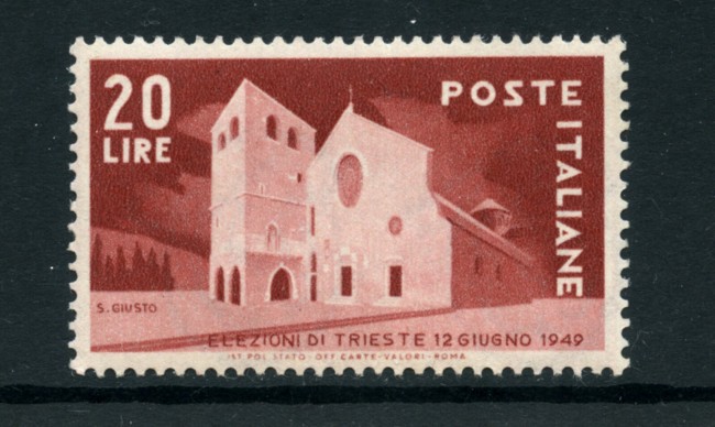 1949 - LOTTO/24578 - REPUBBLICA - ELEZIONI DI TRIESTE - NUOVO