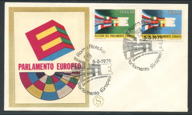 1979 - REPUBBLICA - PARLAMENTO EUROPEO FDC FILAGRANO  - LOTTO/18581B