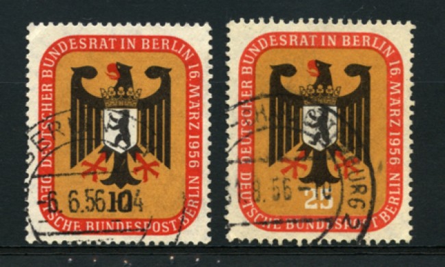 1956 - LOTTO/11957A - BERLINO - CONSIGLIO FEDERALE 2v. - USATI