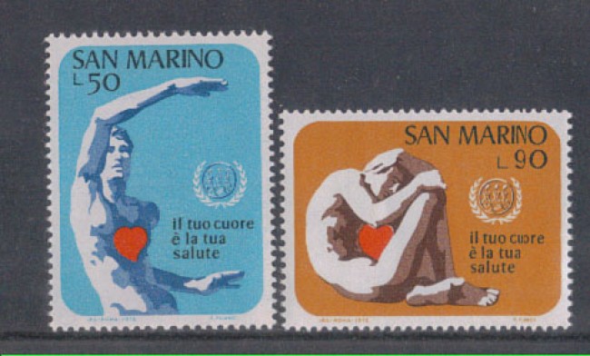 1972 - LOTTO/7937 - SAN MARINO - ANNO DEL CUORE