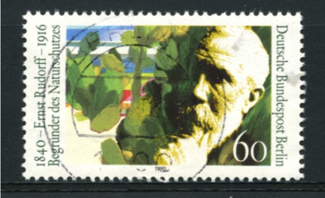 1990 - LOTTO/12636 - BERLINO - 60p. ERNEST RUDORFF - USATO