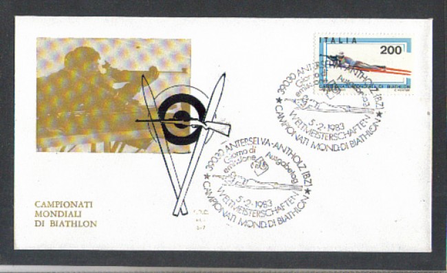 1983 - LOTTO/6780Z - REPUBBLICA - BIATHLON - FDC