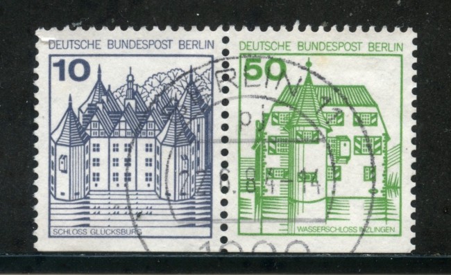 1977/80 - GERMANIA FEDERALE - 10+50p. DA LIBRETTO - USATI - LOTTO/29871