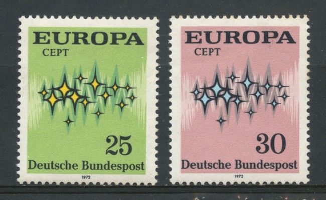 1972 - GERMANIA - EUROPA 2v. - NUOVI - LOTTO/31057