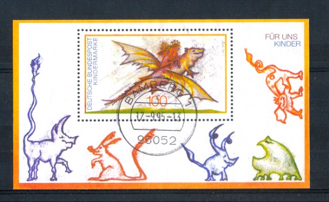 1994 - LOTTO/GFBF29U - GERMANIA - PER NOI BAMBINI FOGLIETTO - USATO