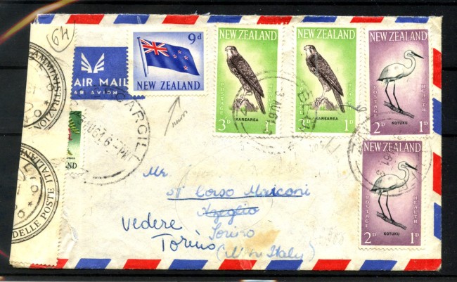 1961 - NUOVA ZELANDA - LOTTO/42728 - BUSTA VIA AEREA DA BLUFF PER L'ITALIA