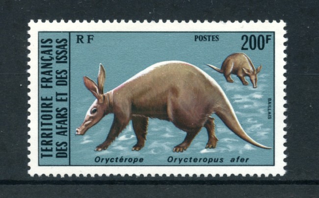 1975 - AFARS ET ISSAS - LOTTO/20268 - 200 Fr. ORYCTEROPE - NUOVO
