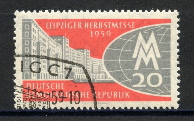1959 - GERMANIA DDR - FIERA  AUTUNNALE DI LIPSIA - USATO - LOTTO/36163