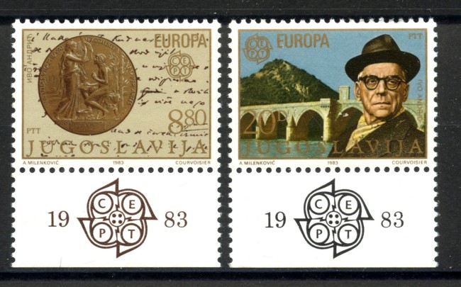 1983 - JUGOSLAVIA - LOTTO/41345 - EUROPA 2v. - NUOVI