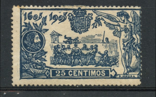 1905 - LOTTO/18675 - SPAGNA - 25c. DON CHISCIOTTE - LING.