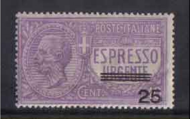 1917 - LOTTO/REGEX3L - REGNO - ESPRESSO 25c. SU 40c. - T/L
