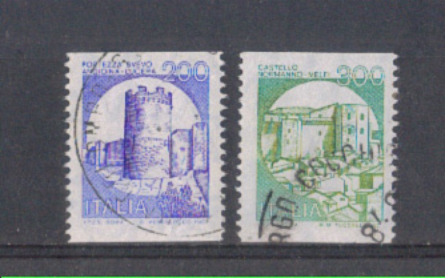 1981 - LOTTO/6751U - REPUBBLICA - CASTELLI PER DISTRIBUTORI USAT