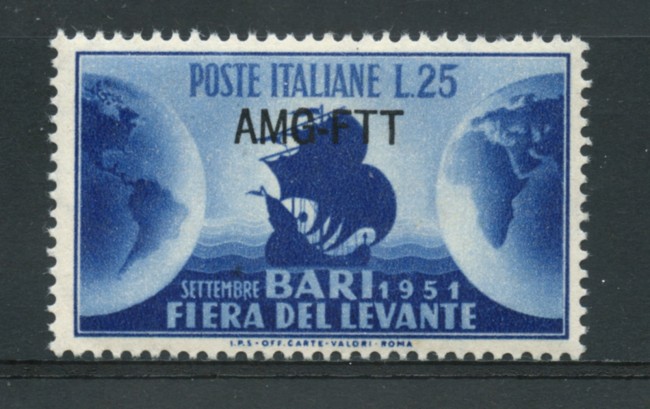 1951 - LOTTO/17975 - TRIESTE A - FIERA DEL LEVANTE - NUOVO