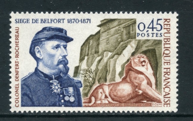 1970 - FRANCIA - ASSEDIO DI BELFORT - NUOVO - LOTTO/26005