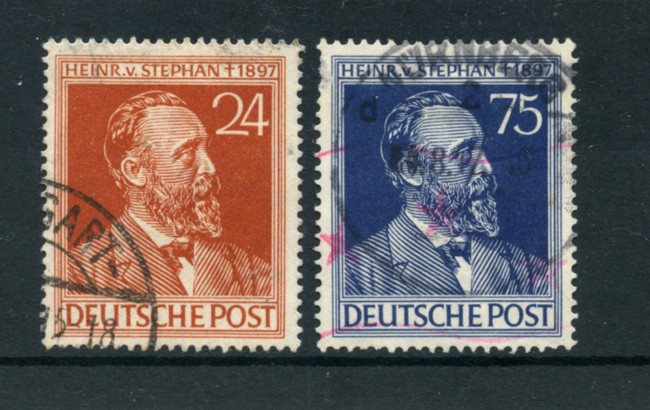 GERMANIA - EMISSIONI COMUNI - LOTTO/17933 - VON STEPHAN 2V. USATI