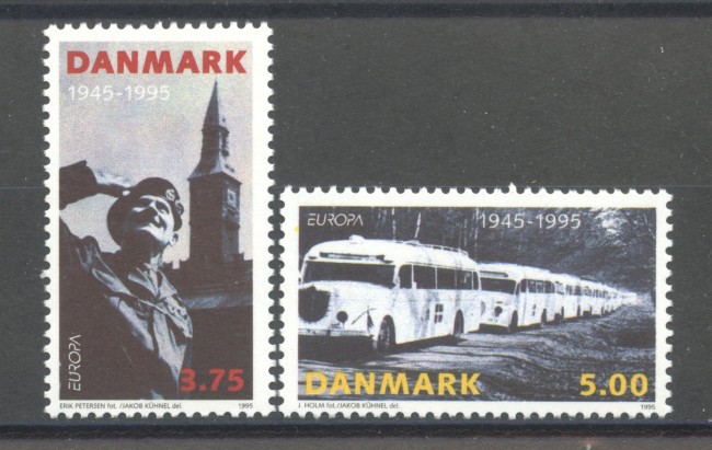 1995 - DANIMARCA - LOTTO/41114 - EUROPA 2v. - NUOVI
