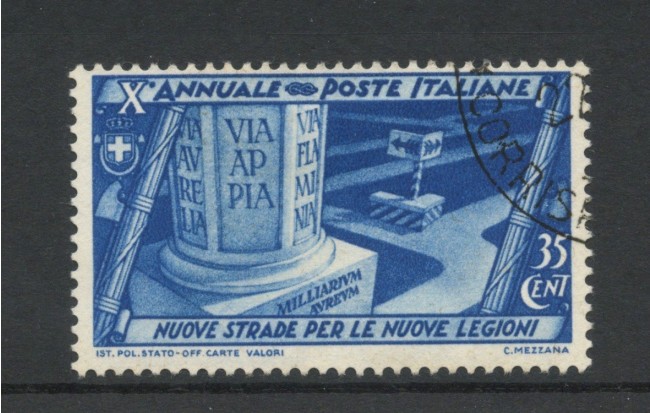 1932 - REGNO - LOTTO/REG331U - 35 CENT. MARCIA SU ROMA USATO