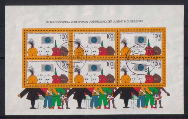 1990 - LOTTO/GFBF20U - GERMANIA - FOGLIETTO INFANZIA - USATO