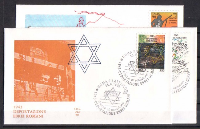 1993 - FDC/1593 AVENIMENTI STORICI