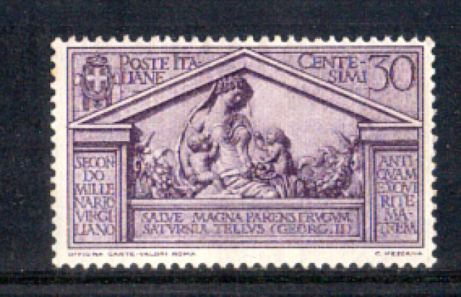 1930 - LOTTO/REG285N - REGNO - 30c. VIRGILIO - NUOVO