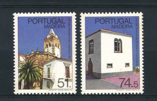 1987 - LOTTO/16646 - MADERA - MONUMENTI 2v. - NUOVI