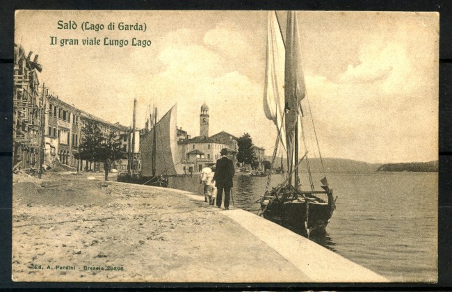 PRIMI 900 - SALO' LAGO DI GARDA - CARTOLINA NUOVA - LOTTO/20197