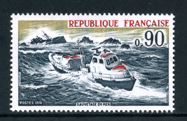 1974 - FRANCIA - SALVATAGGIO IN MARE - NUOVO - LOTTO/26090