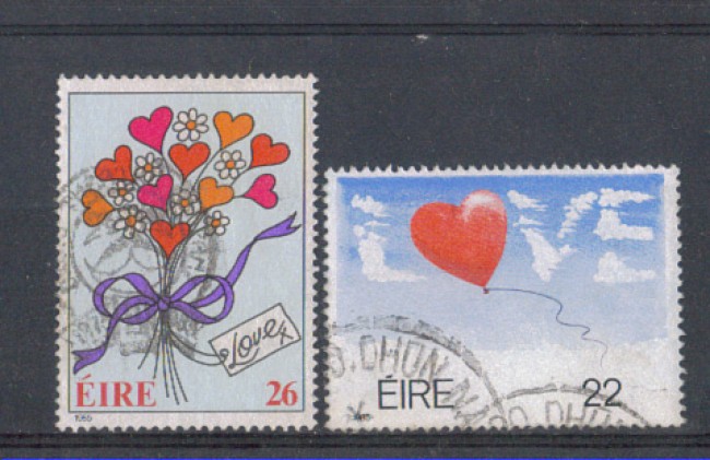 1985 - LOTTO/4596 - IRLANDA - AMORE 2v.
