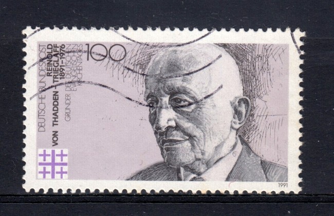 1991 - GERMANIA FEDERALE - LOTTO/31252U - VON THADDEN - USATO - LOTTO/31252U