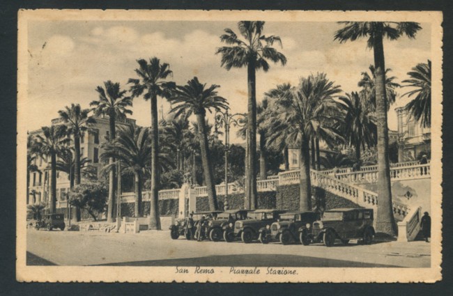 SAN REMO - 1939 - LOTTO/16909 - PIAZZALE STAZIONE