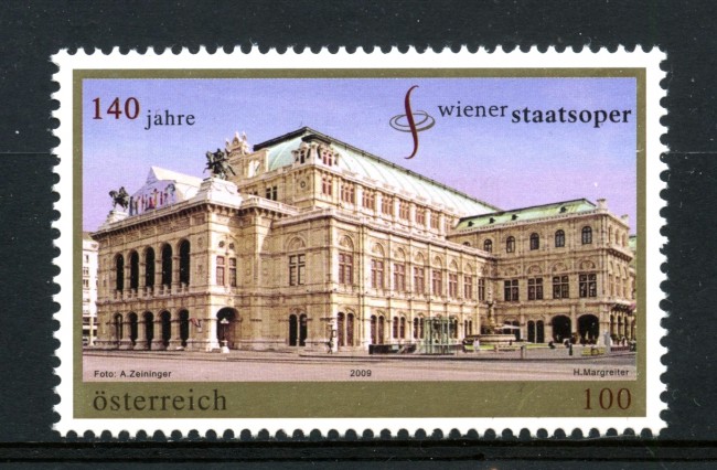 2009 - AUSTRIA - ANNIVERSARIO OPERA DI STATO - NUOVO- LOTTO/33481