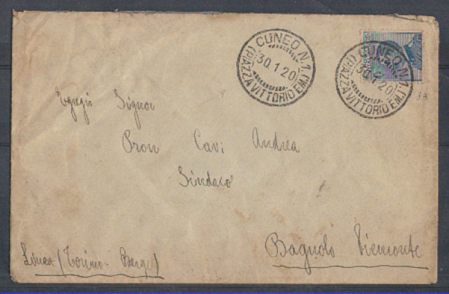 1920 - LOTTO/1538 - CUNEO N°1