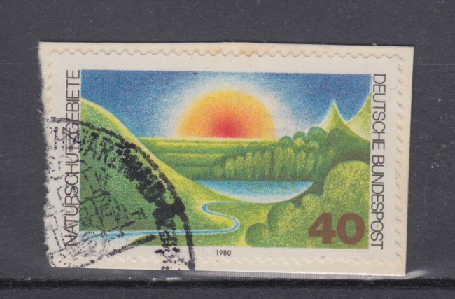 1980 - GERMANIA FEDERALE - PROTEZIONE AMBIENTE - USATO - LOTTO/31415U