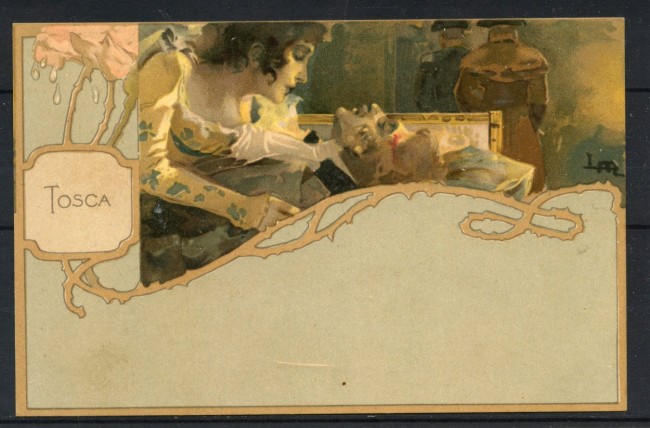 EDIZIONI RICORDI - LOTTO/43275 - CARTOLINA A COLORI " LA TOSCA" - NUOVA