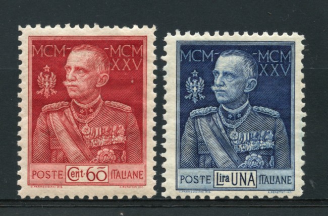 1925 - LOTTO/14325 - REGNO - 60c./1 Lira GIUBILEO  - NUOVI